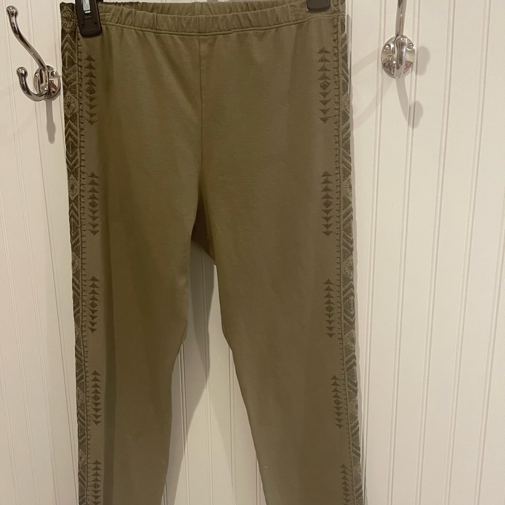 NWOT Johnny Was Embroidered Leggings!